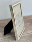 Slimline White Border Photo Frame, 4’ x 6’