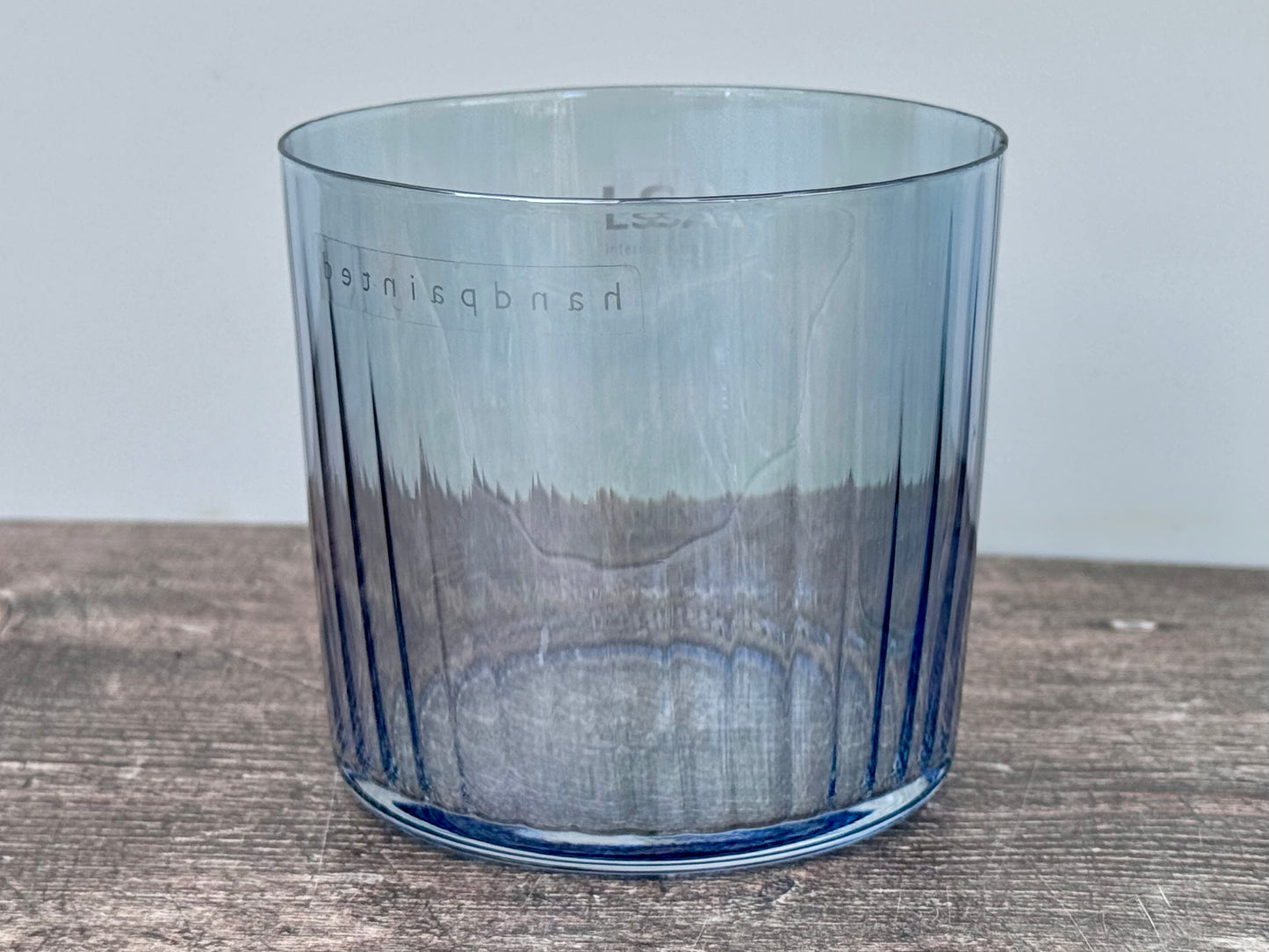 LSA Set of 4 GEMS Blue Glass Tumblers, 310ml