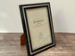 Natalini Navy with Pearl Effect Border Photo Frame 5 x 7