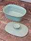 Sophie Conran Pale Mint Butter Dish