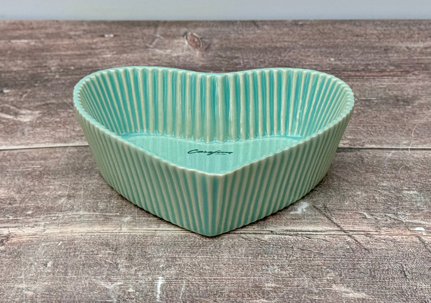 Green Heart Small Baking Dish, 15cm