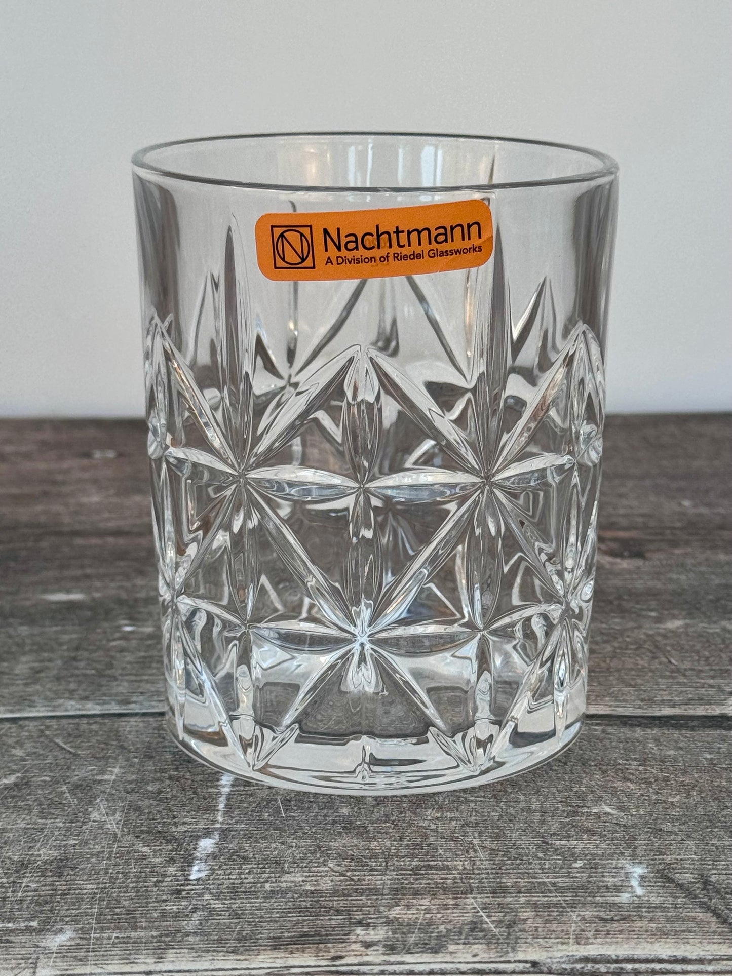 Nachtmann Crystal Whiskey Glasses, Box of 4