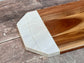 Marble and Acacia Wood Cheese/Serving Board