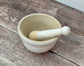 Le Creuset White Pestle and Mortar