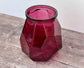 Pink Recycled Glass Vase, 19cm