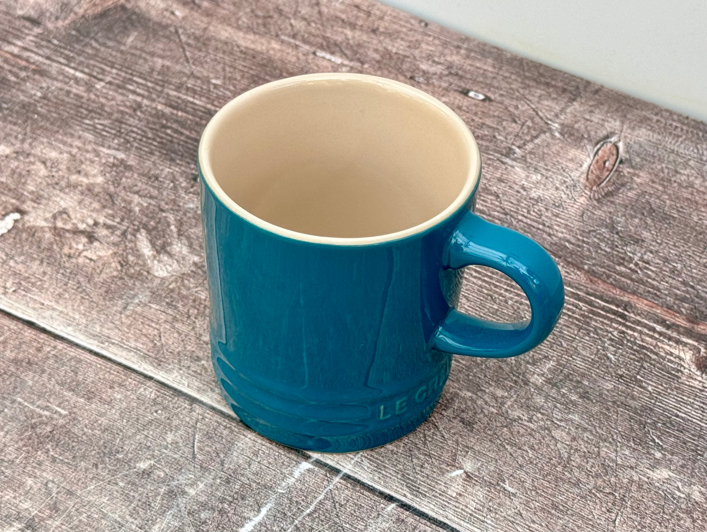 Teal Le Creuset Mug