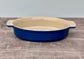 Le Creuset Blue Oval Baking Dish, 32cm