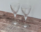 Royal Doulton Set of 2 Linear Wine Glasses