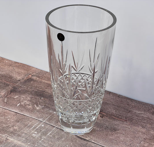 Royal Worcester Crystal Malvern Vase