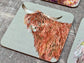 Set of 4 Square Farm Animal Coasters