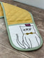 Cat Patterned Double Oven Glove