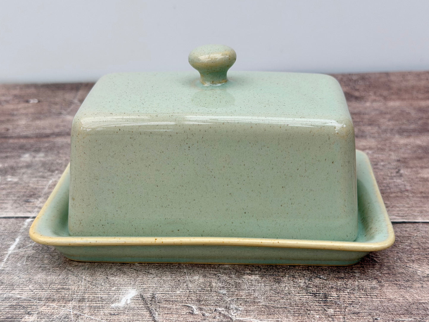 Scandi Home Pale Green Butter Dish