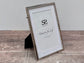Silver Tone Decorative Edge Photo Frame, 4’ x 6’