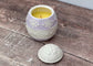 Purple Egg Ceramic Candle