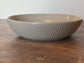 Light Grey Spotted Pasta/Serving Bowl, 22cm