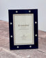 Natalini Navy Star Design Photo Frame 4 x 6