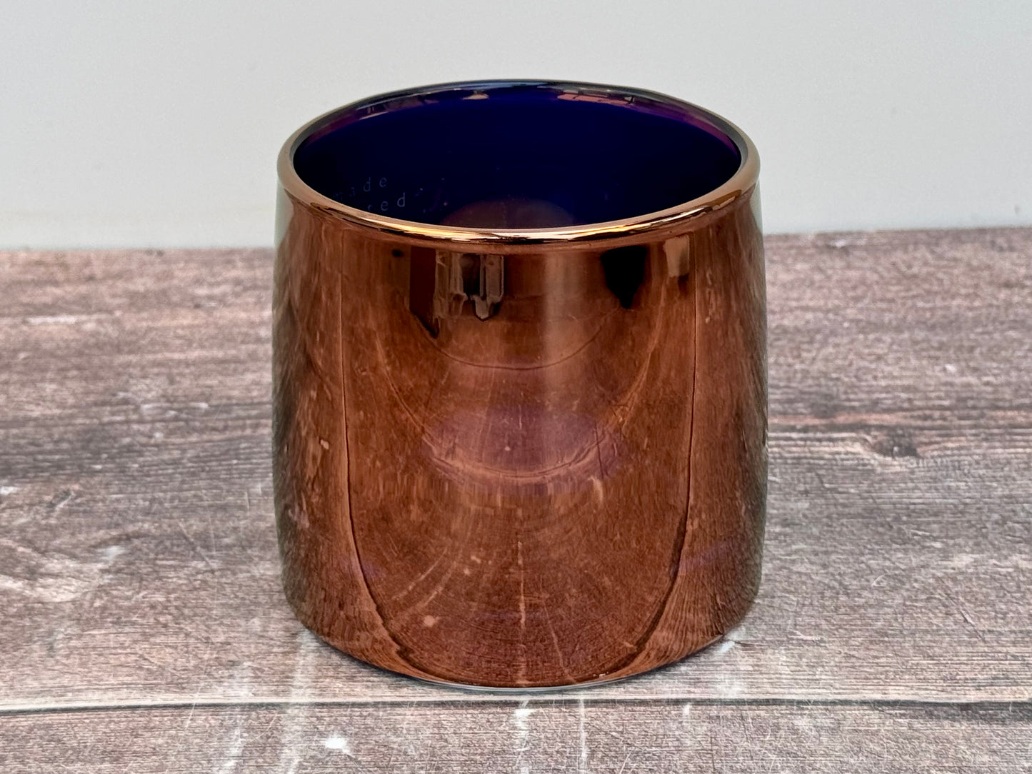 LSA Copper Metallic Tea Light Holder