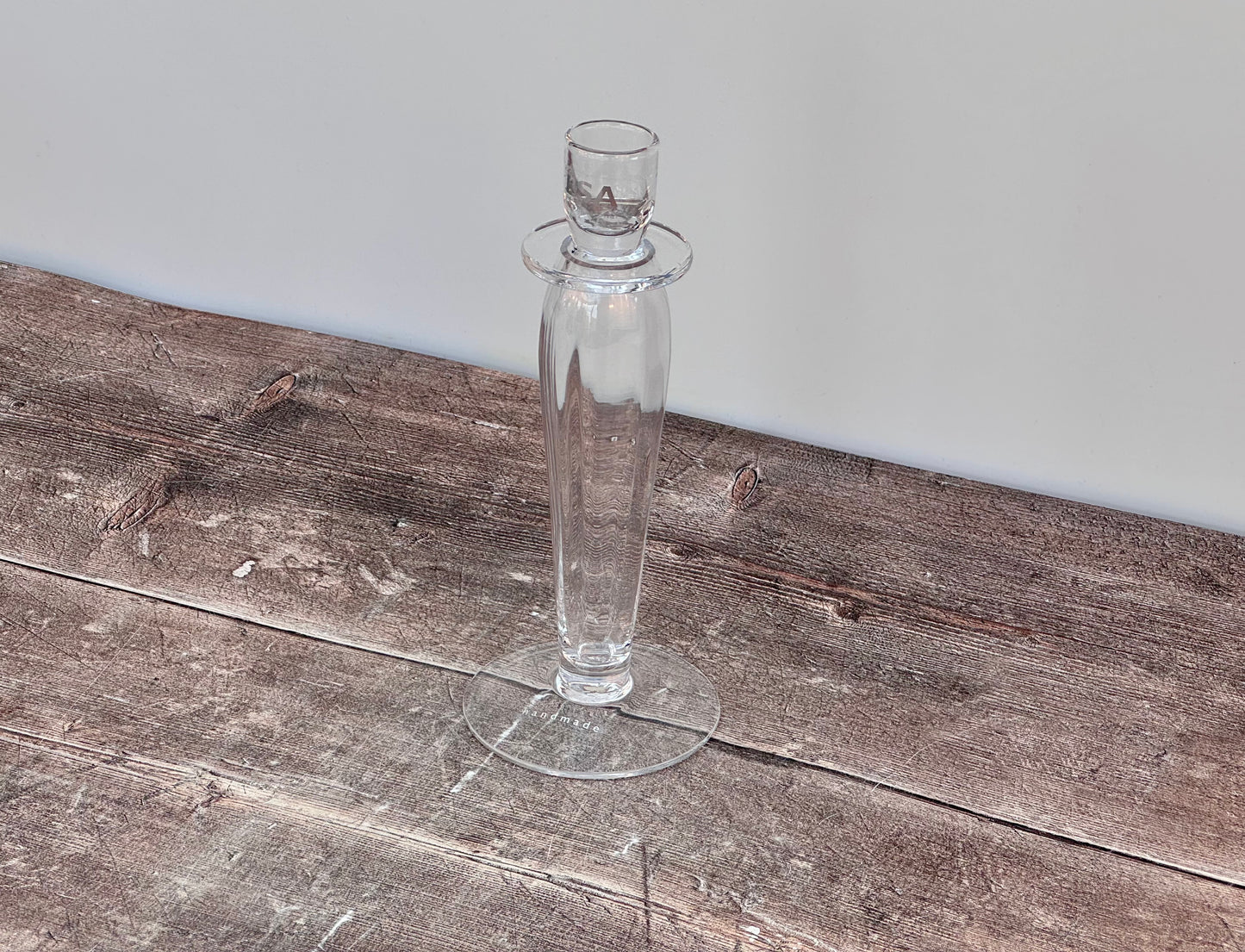 LSA Glass Candlestick