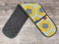 Sunflower Patterned Double Oven Glove