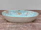 Sea Blue Oval Baking Dish, 32cm