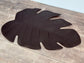 Black Leaf Foam Placemat (sold individually)