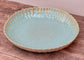 Sea Blue Scallop Edge Large Serving Bowl, 36cm