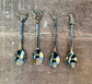 Set of 4 Country Animal Handle Tea Spoons