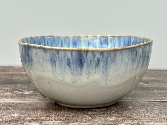 Blue Ria Stoneware Soup/Cereal Bowl, 16cm