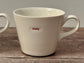 White ‘lord’ and ‘lady’ Mugs, 350ml