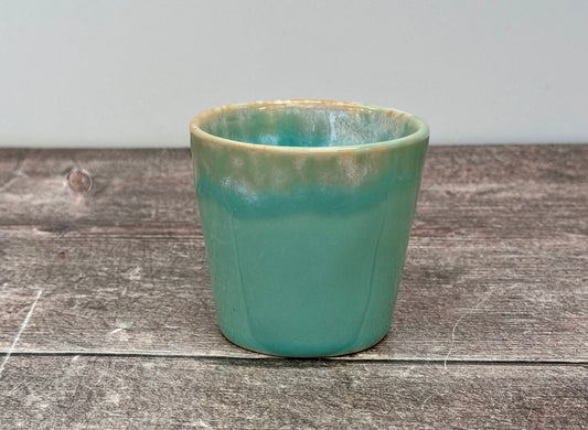 Turquoise Patterned Espresso Cup