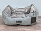 Nandog Pet Gear Grey Jersey Reversible Dog Bed, 52cm