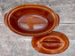 Caramel Brown Oval Casserole Dish, 25cm