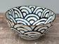 Half Circle Patterned Serving Bowl, 20cm