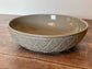 Grey Triangle Patterned Pasta/Serving Bowl, 22cm