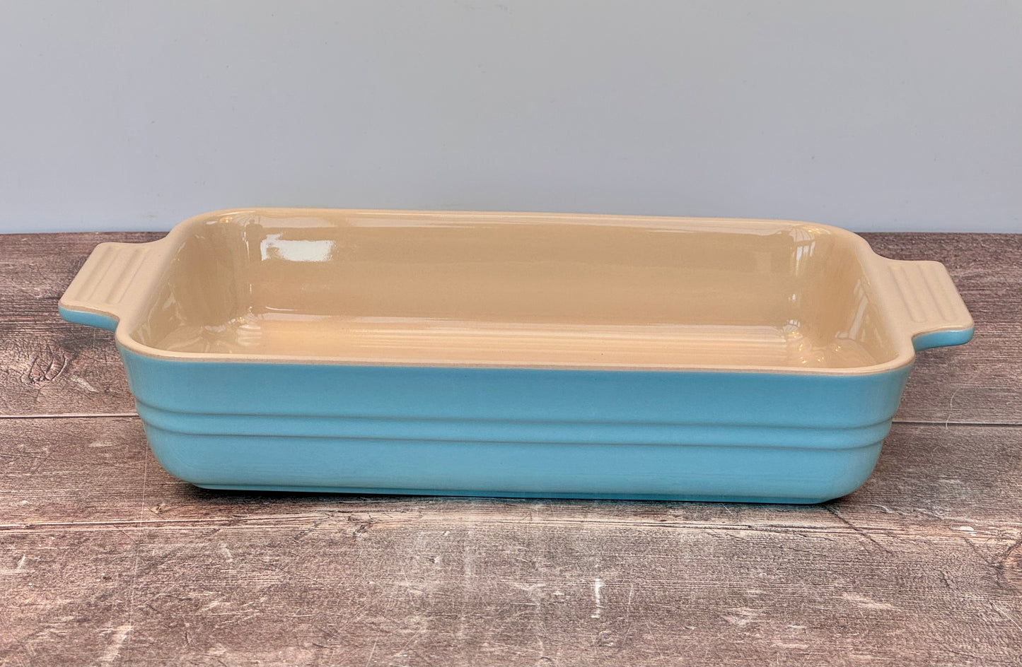 Le Creuset Light Blue Rectangular Baking Dish, 30cm