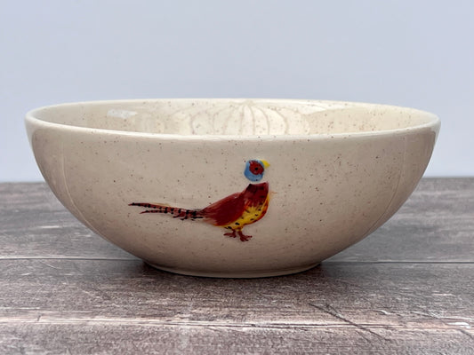 Pheasant Bowl, 17cm