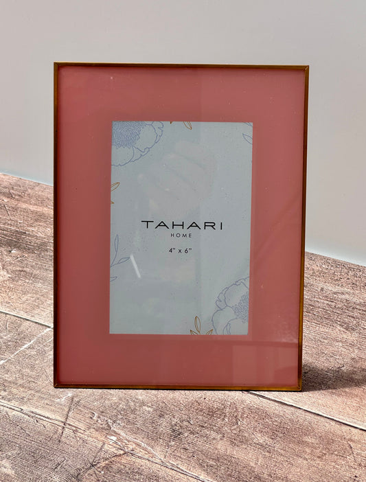 Tahari Pink Photo Frame, 4 x 6