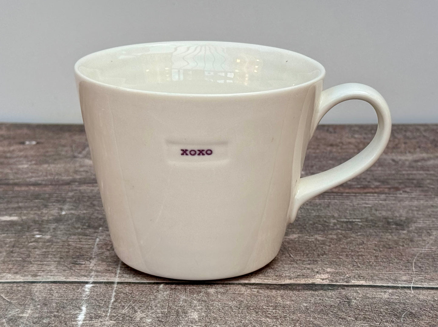 White ‘xoxo’ Mug