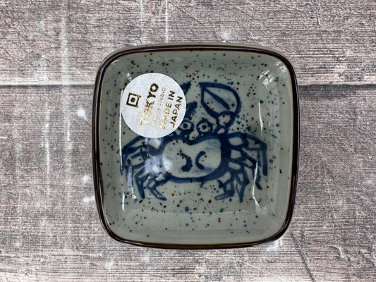 Tokyo Design Studio Crab Patterned Dipping Bowl, 8.5cm