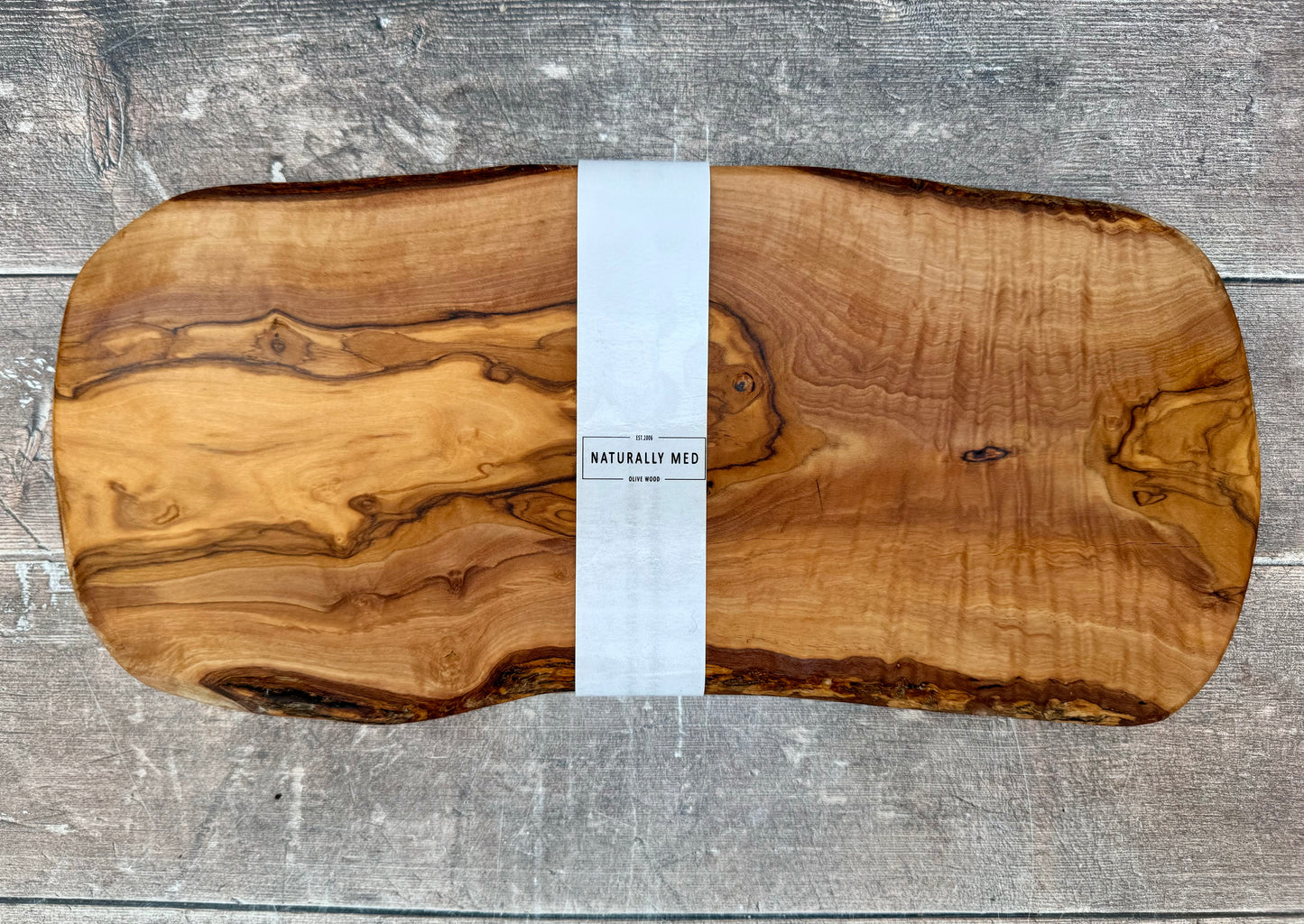 Olive Wood Serving/Cheese/Chopping Board, 40cm, Grain 2