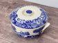 Spode Blue Italian Round Casserole Dish, 22cm