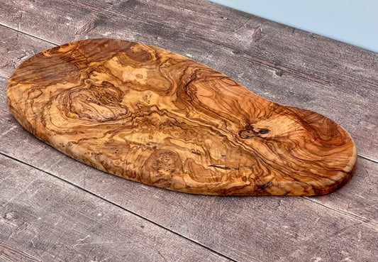 Olive Wood Serving/Cheese/Chopping Board, 45cm, Grain 3