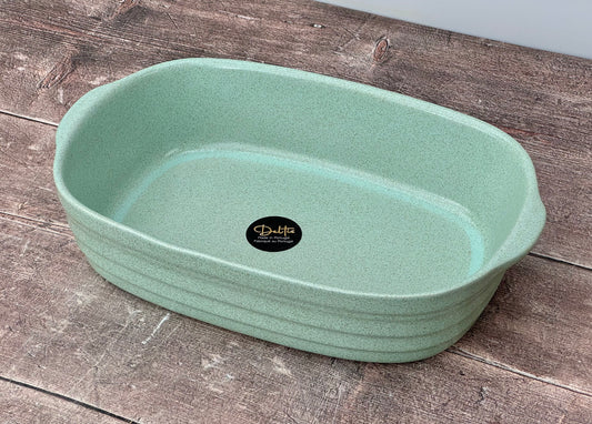 Green Rectangular Baking Dish, 30.5cm