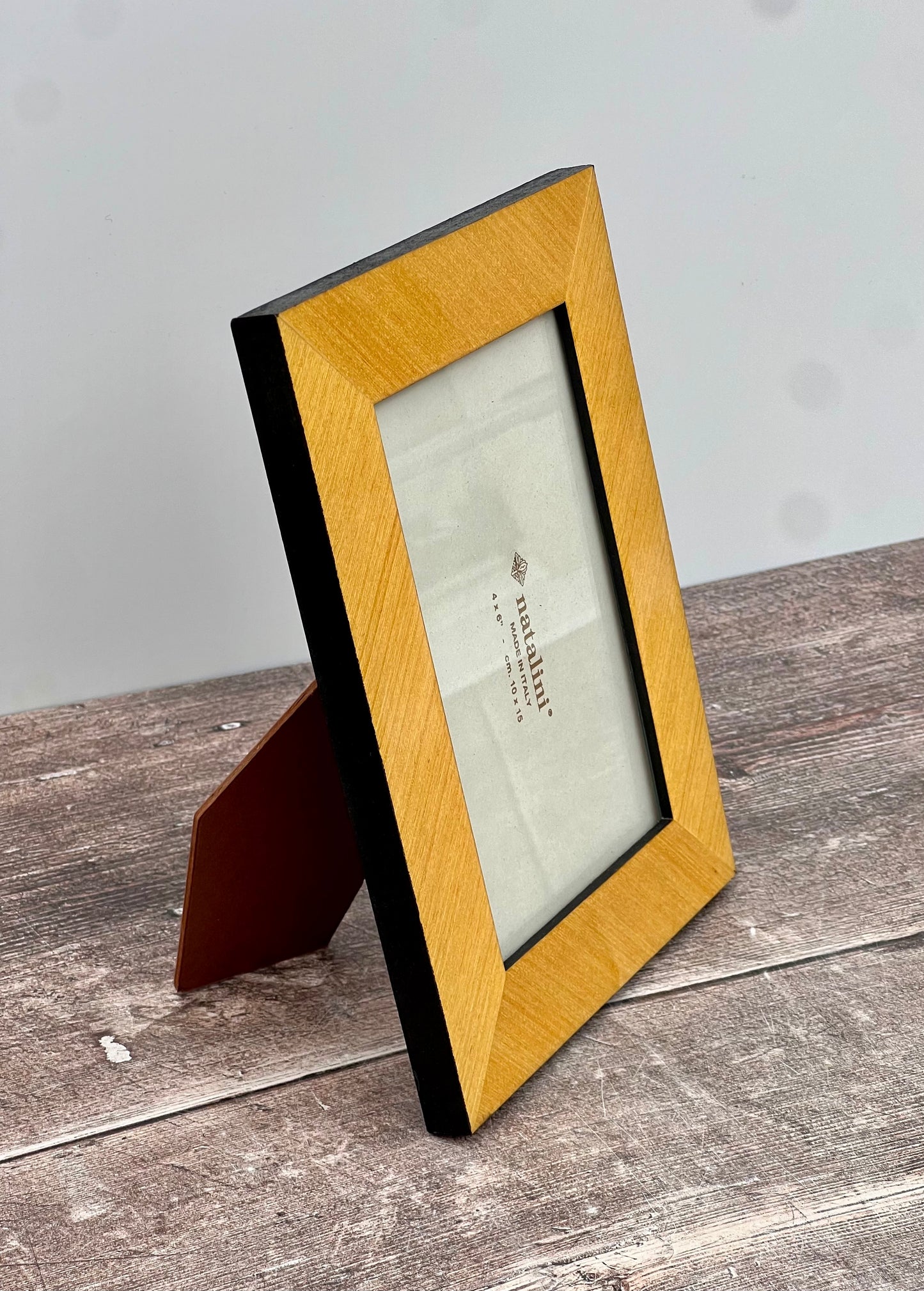 Natalini Yellow Photo Frame 4 x 6