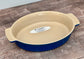 Le Creuset Blue Oval Baking Dish, 32cm