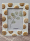 Gold Spot Patterned Photo Frame, 5’ x 7’