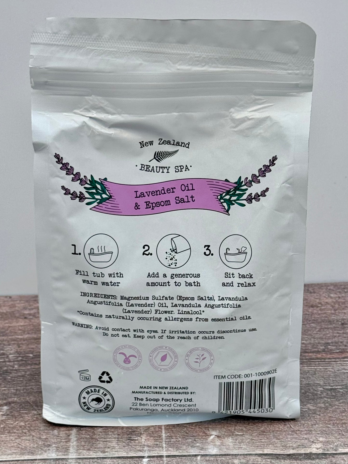 Pacific Therapy Lavender Oil & Epsom Salt Bath Salts