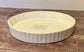 Dartington Medium White Pie Dish, 24cm