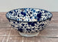Blue and White Floral Design Bowl, 12cm