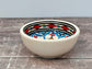 Red Patterned Dipping Bowl, 10.5cm